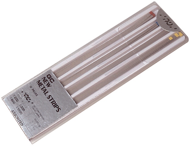 Metal Strip Assorted Grits and Widths 12pk