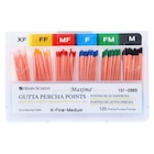 Maxima Hand Rolled Gutta Percha Points 120/Bx