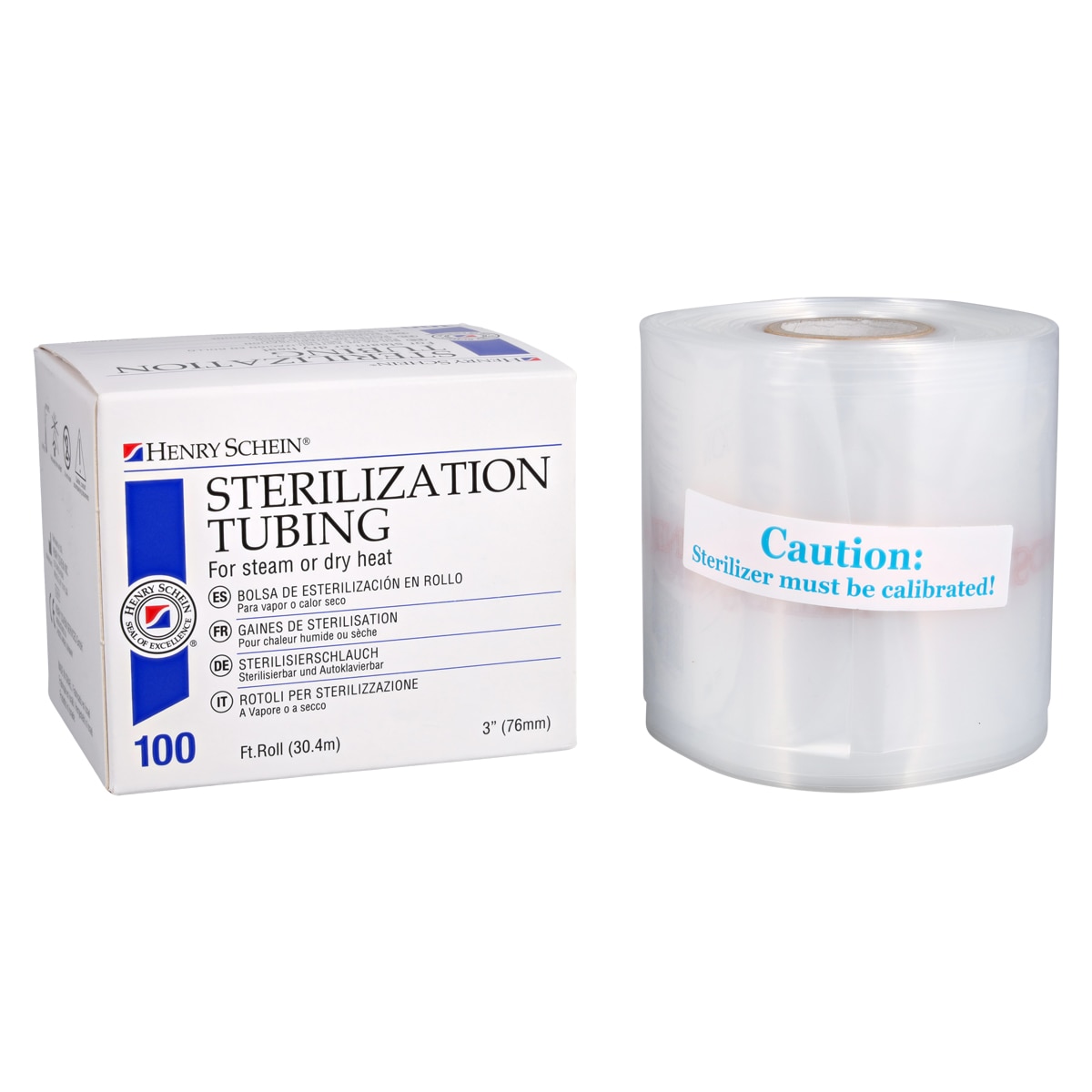 Sterilization Tubing 100 Feet x 3 in Nylon 100'/Rl