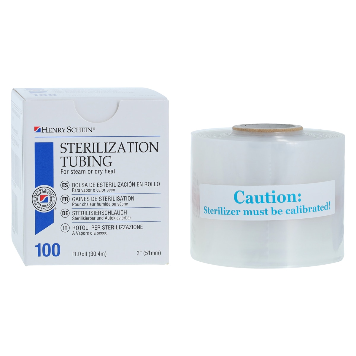 Sterilization Tubing 100 Feet x 2 in Nylon 100'/Rl