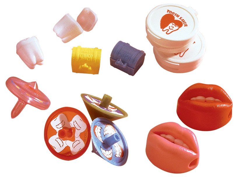 Dental Spin Tops Toys 144pk