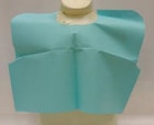 Exam Cape 30 in x 21 in Teal Tissue / Poly / Tissue Disposable 100/Ca
