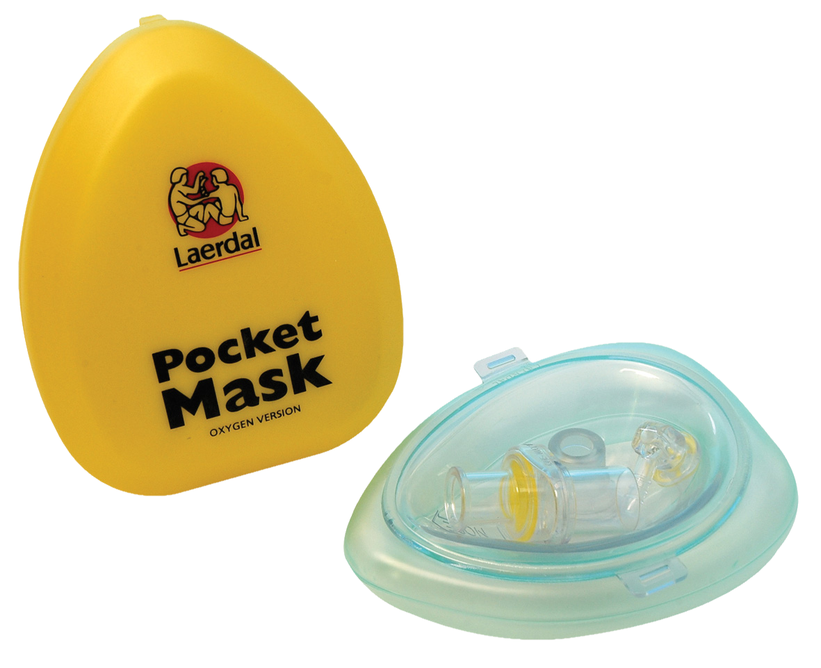 Laerdal Medical Pocket Mask With O2 Inlet 088577 - Henry Schein - UK
