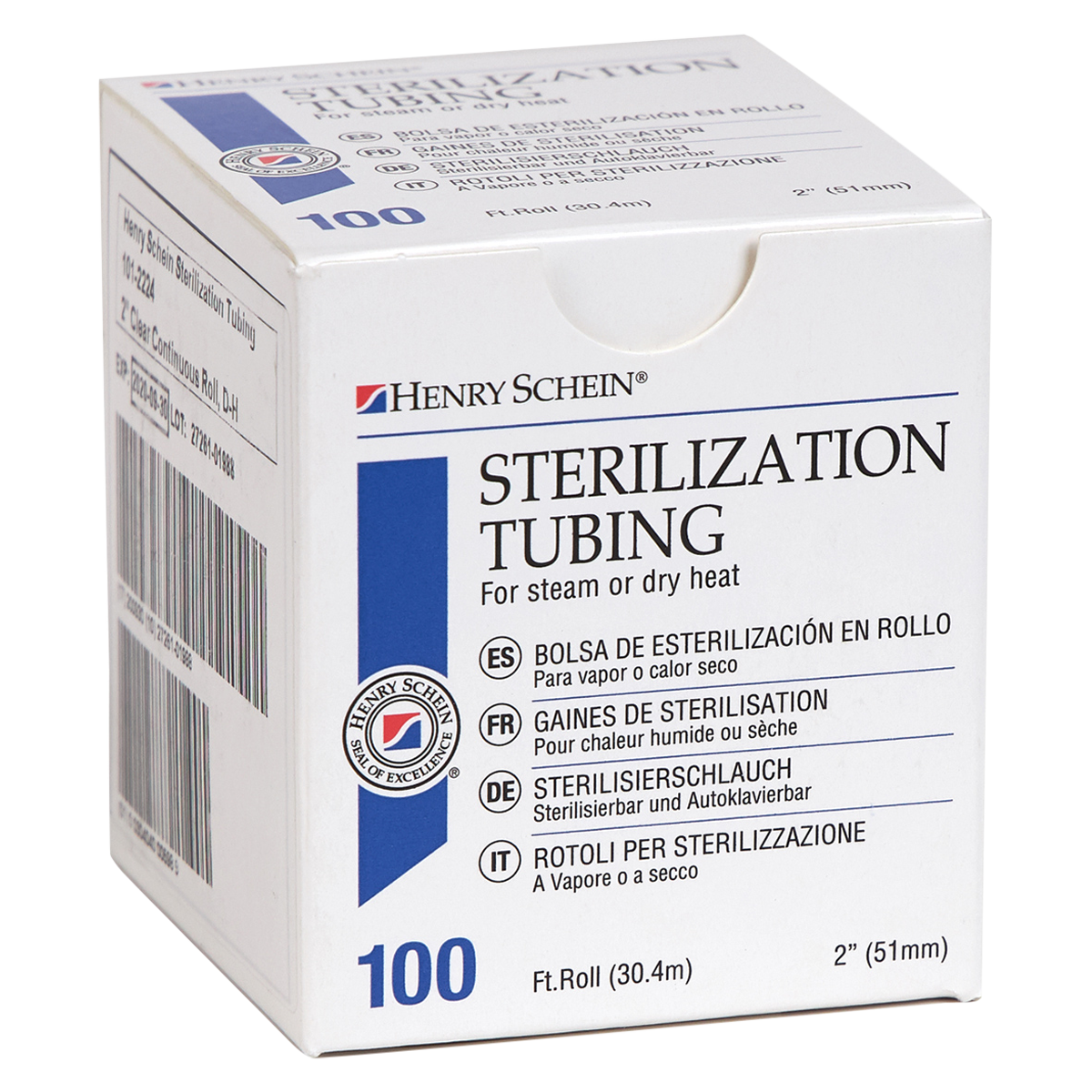 Sterilization Tubing 100 Feet x 2 in Nylon 100/Rl