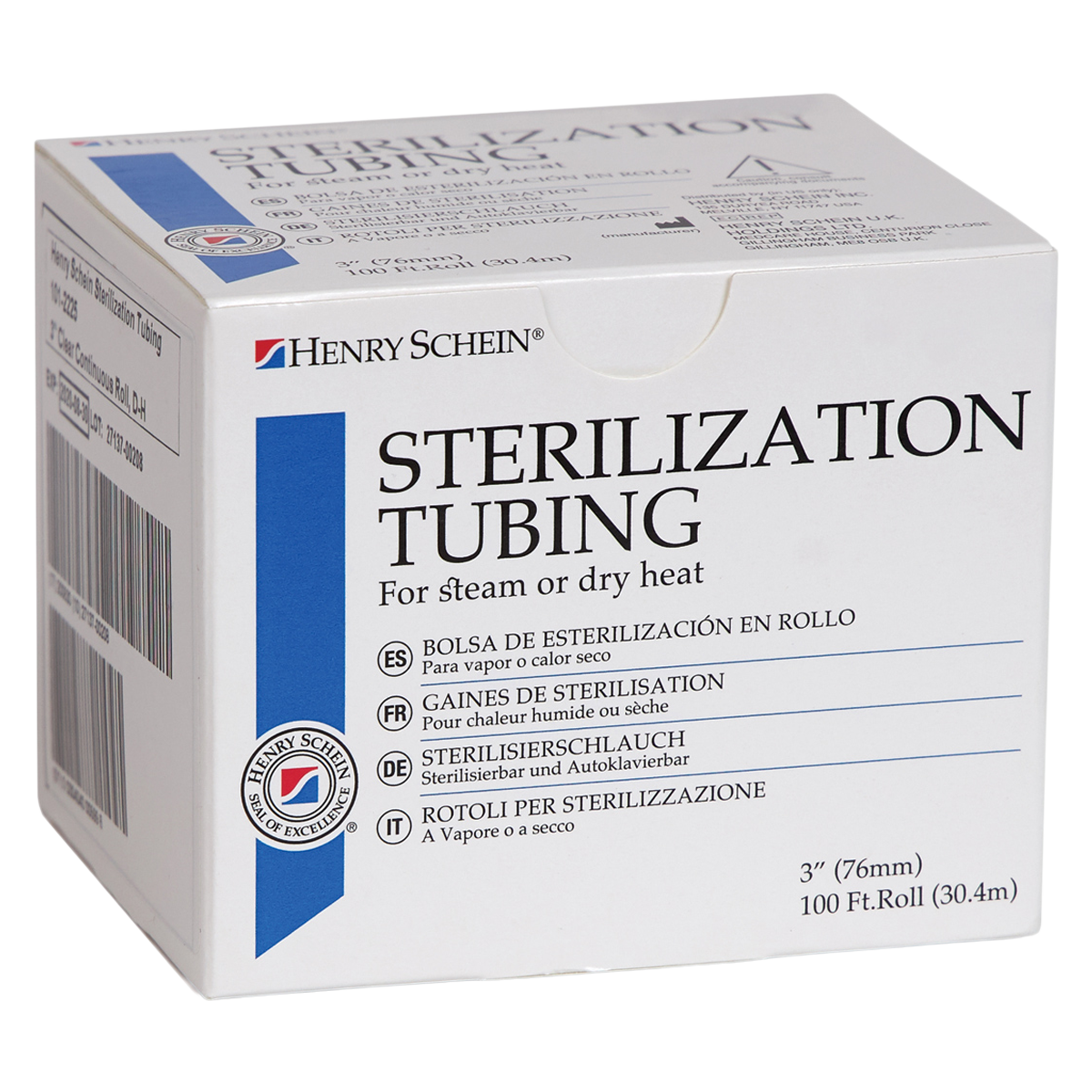 Sterilization Tubing 100 Feet x 3 in Nylon 100'/Rl