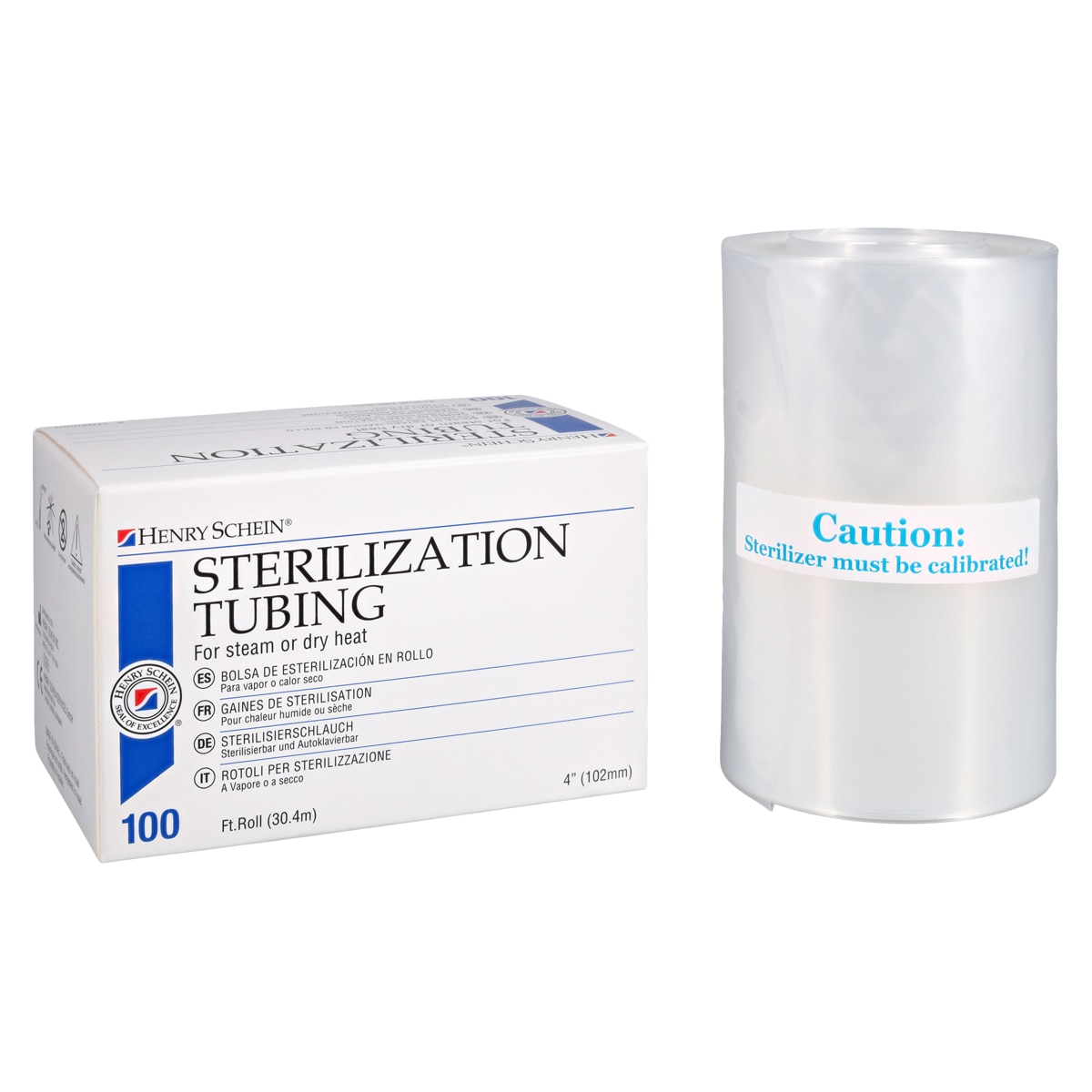 Sterilization Tubing 100 Feet x 4 in Nylon 100'/Rl