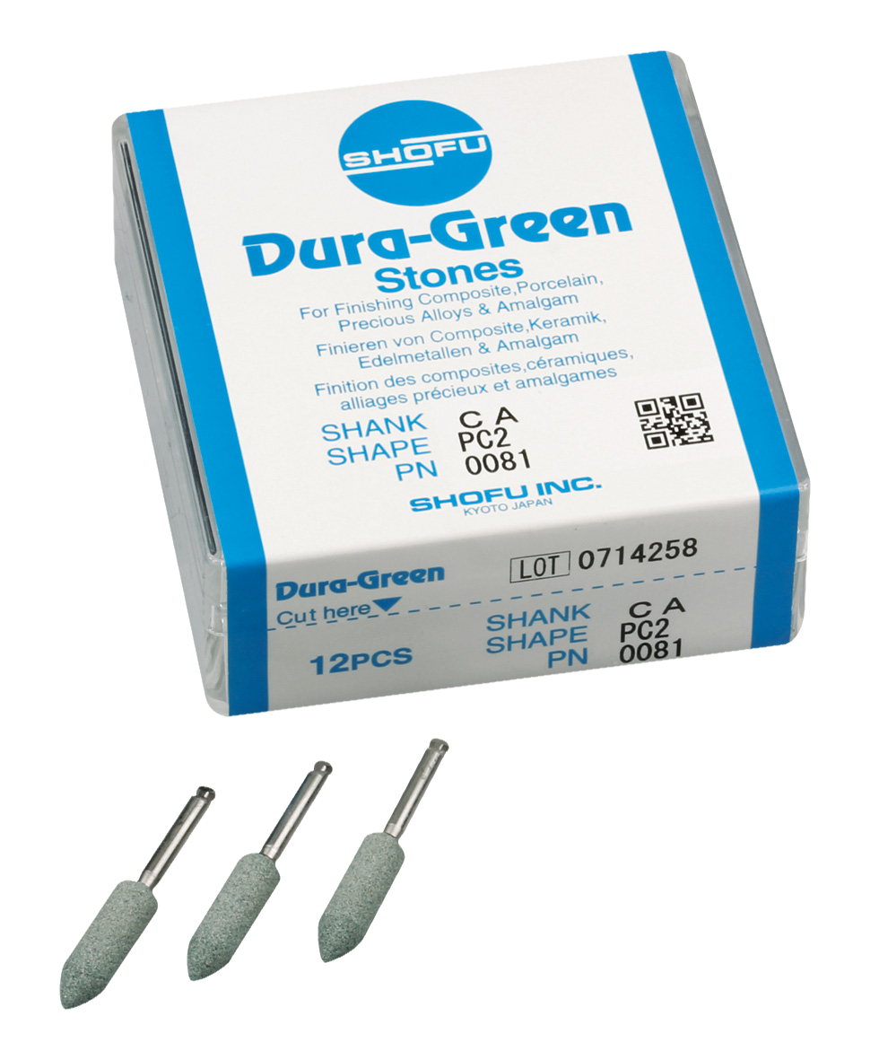 Dura-Green Polishing Stone PC2 0081 CA 12pk
