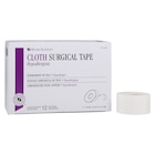 Surgical Tape Cloth 1"x10yd White Non-Sterile 12/Bx