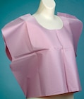 Exam Cape 30 in x 21 in Mauve Tissue Disposable 100/Ca