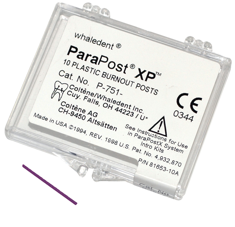 Xp Lab Coltene ParaPost XP Lab Burnout Post P-751-5.5 Purple 10pk 231254 ...