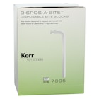 Dispos-a-Bite Bite Blocks Panoramic Plastic 7095C Disposable 100/Bx