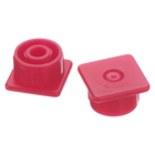 MULTI-AD Syringe Cap Red 500/Ca