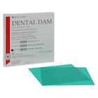 Latex Rubber Dam 5 in x 5 in Heavy Gauge Green 52/Bx