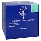 CAP Anti-Embolism Stocking Knee High XL Unisex White