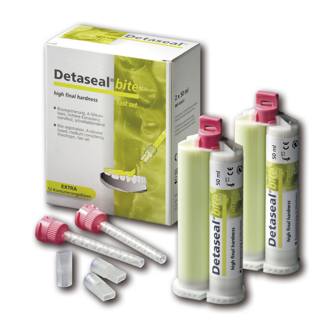 Detaseal bite automix - Verpakking, 2 x 50 ml