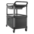 Instrument Cart 40-5/8x20x37-4/5" (4) 4" Swivel Caster