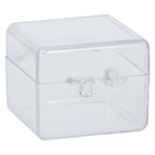 Rigid Box Plastic 1" x 1" x 3/4" 100/Pk