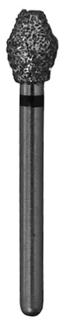 HS Bur Diamond FG Maxima 811-033 SC Barrel 5pk