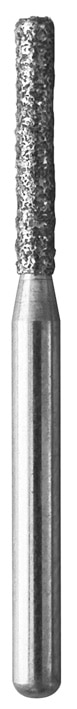 HS Bur Diamond FG Maxima 837-012 SC KR Flat End Cylinder 5pk