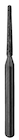 HS Bur Diamond FG Maxima 856-010 M Round End Taper 5pk