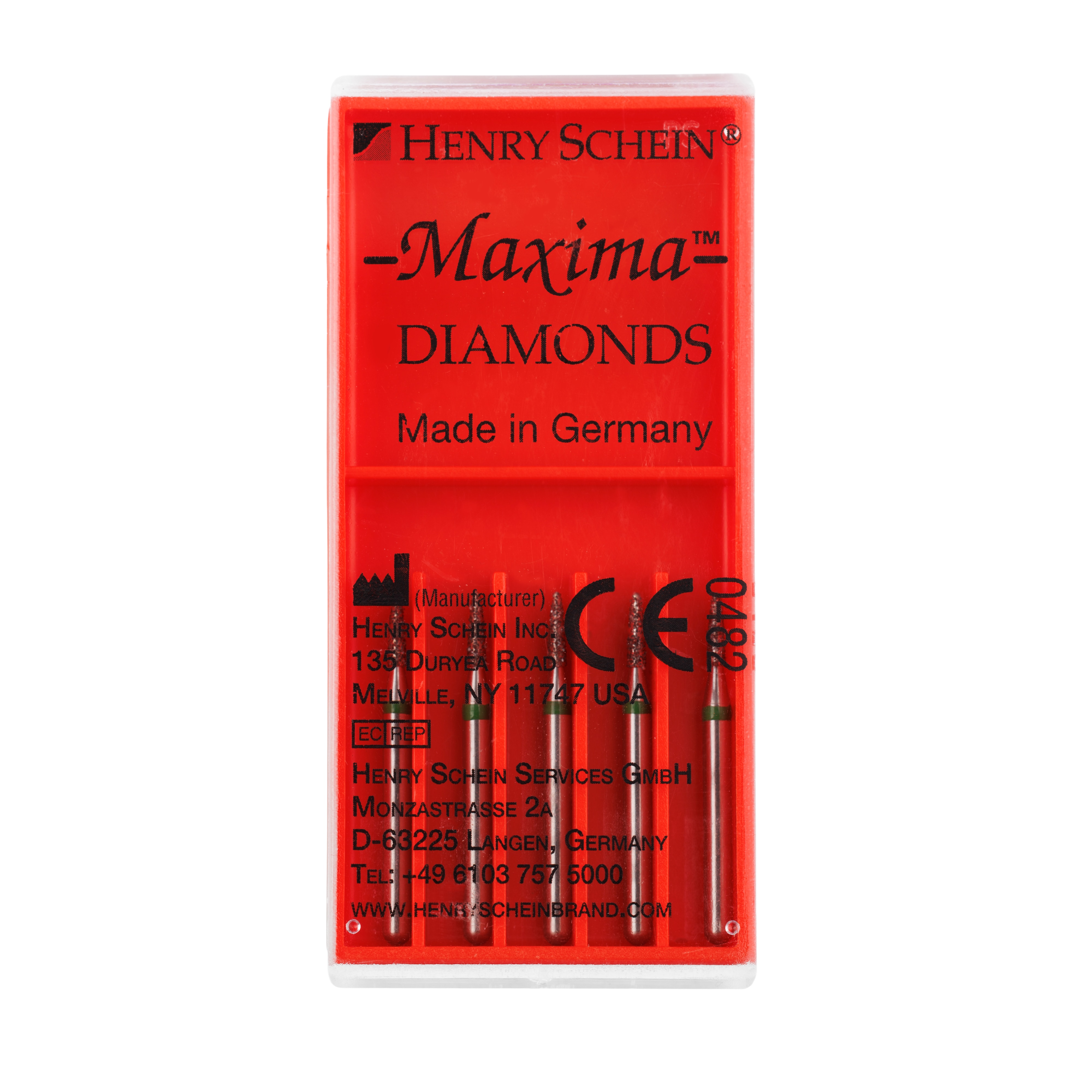 HS Bur Diamond FG Maxima 860-010 C Flame 5pk