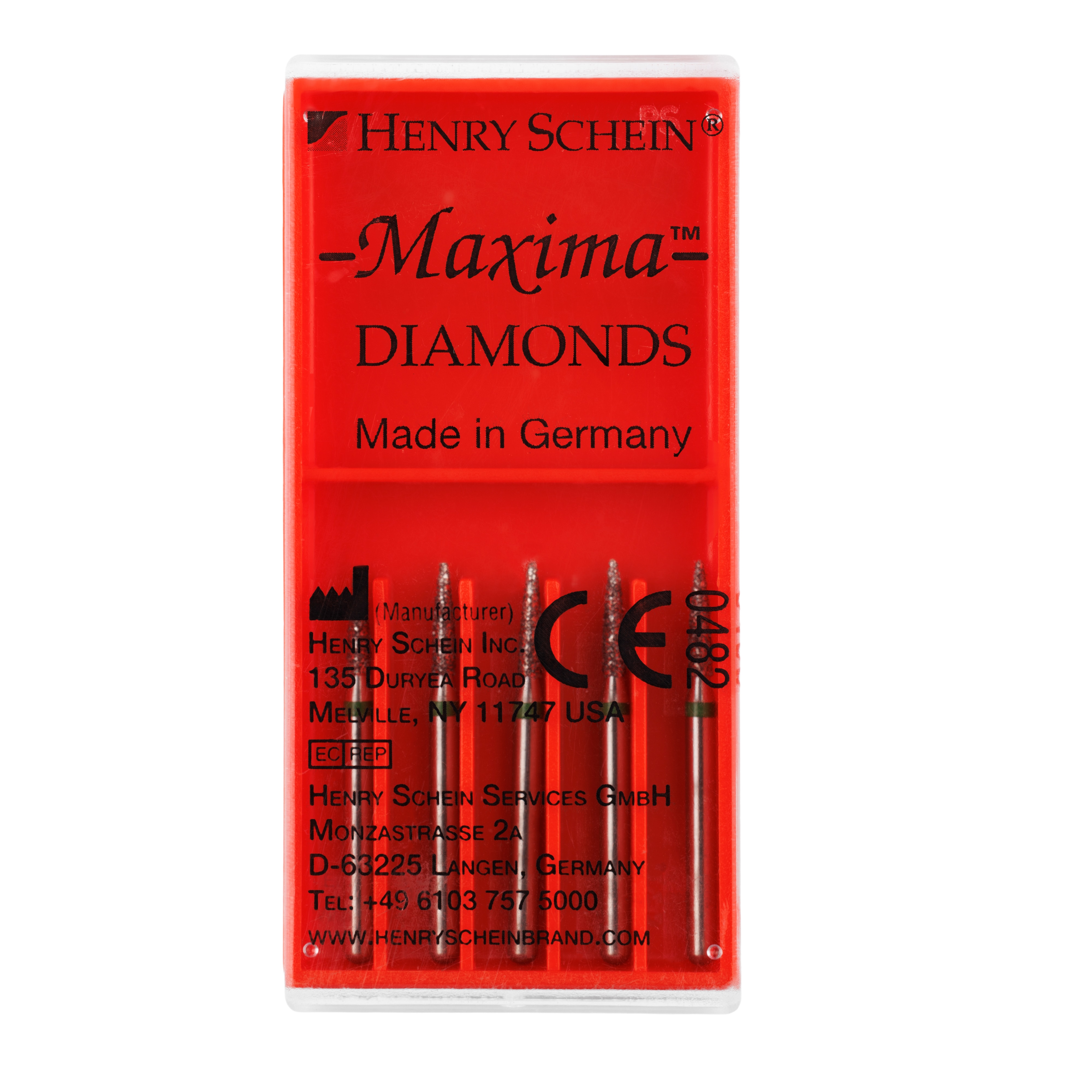 HS Bur Diamond FG Maxima 861-012 C Flame 5pk