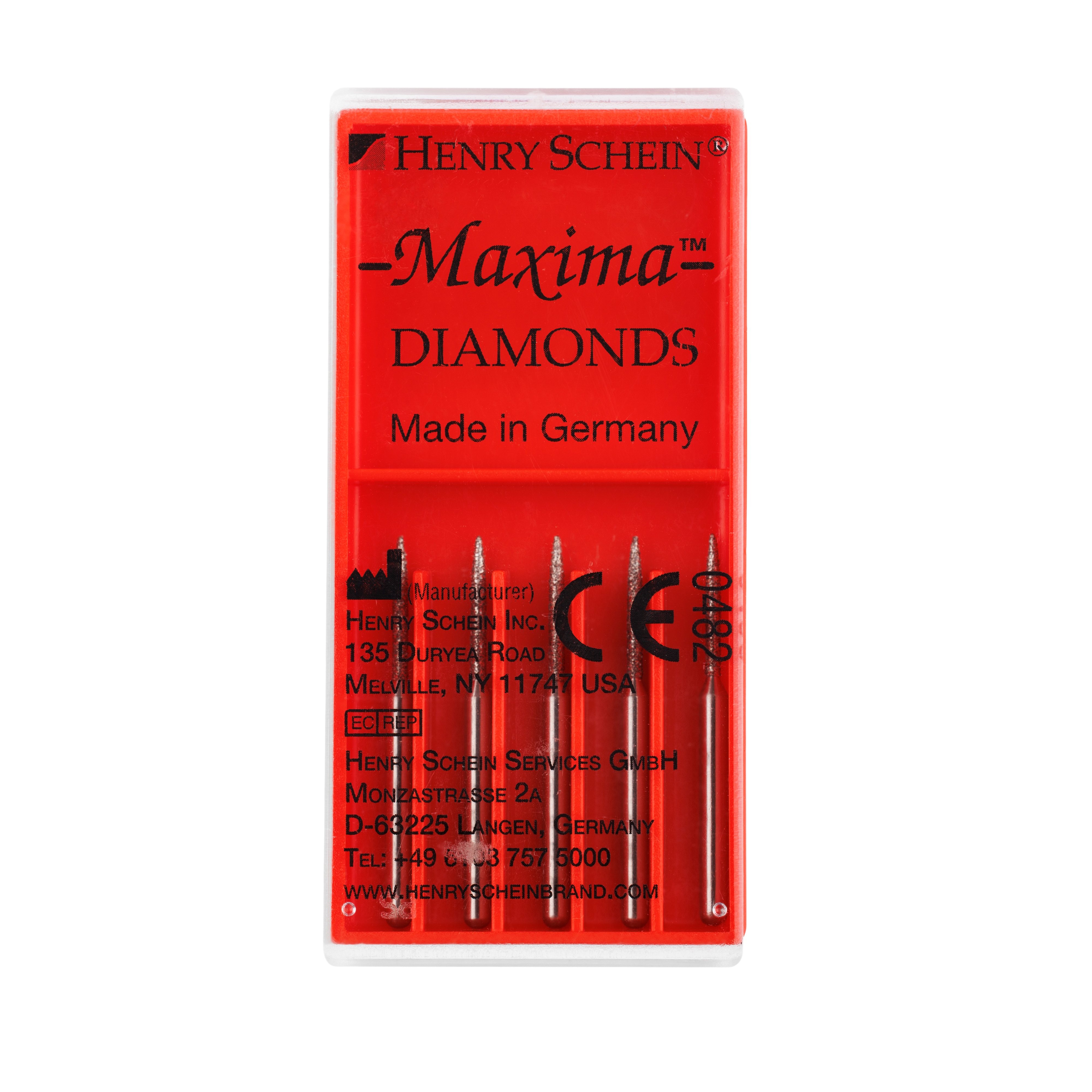 HS Bur Diamond FG Maxima 862-009 M Flame 5pk