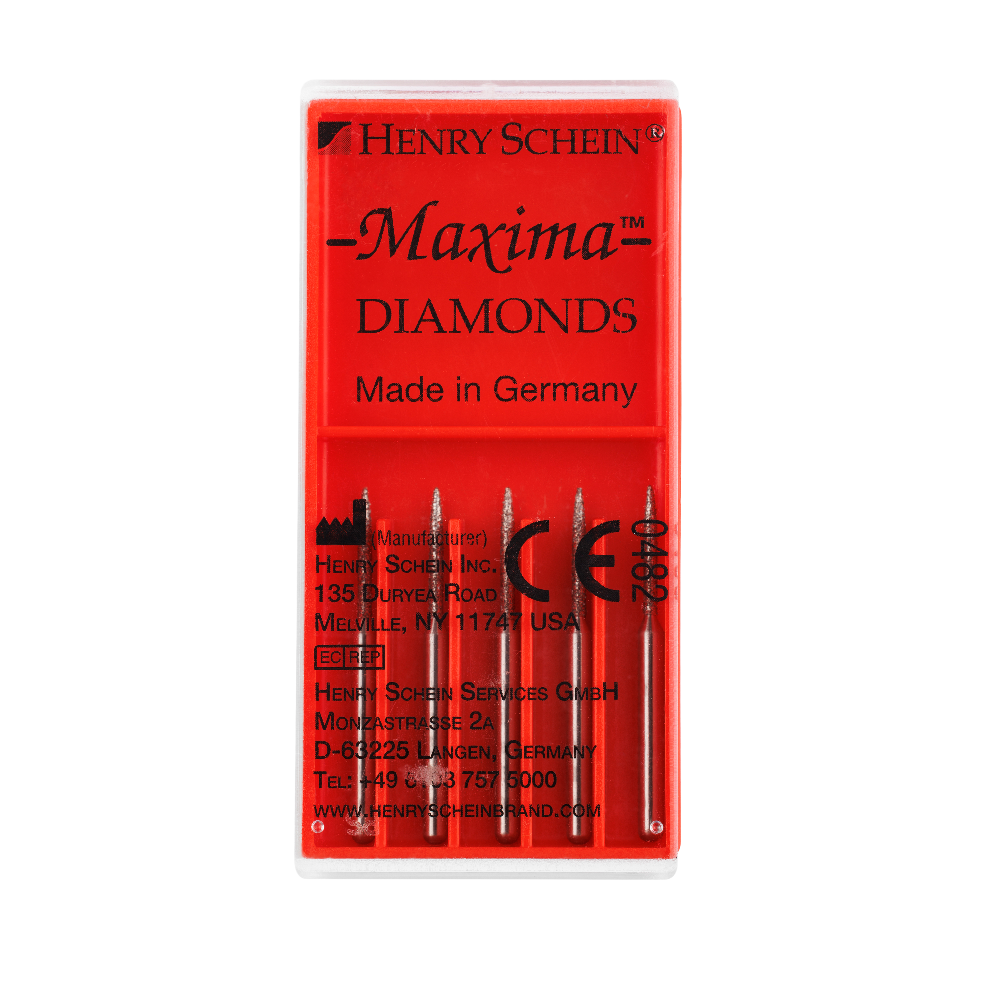 HS Bur Diamond FG Maxima 862-009 M Flame 5pk