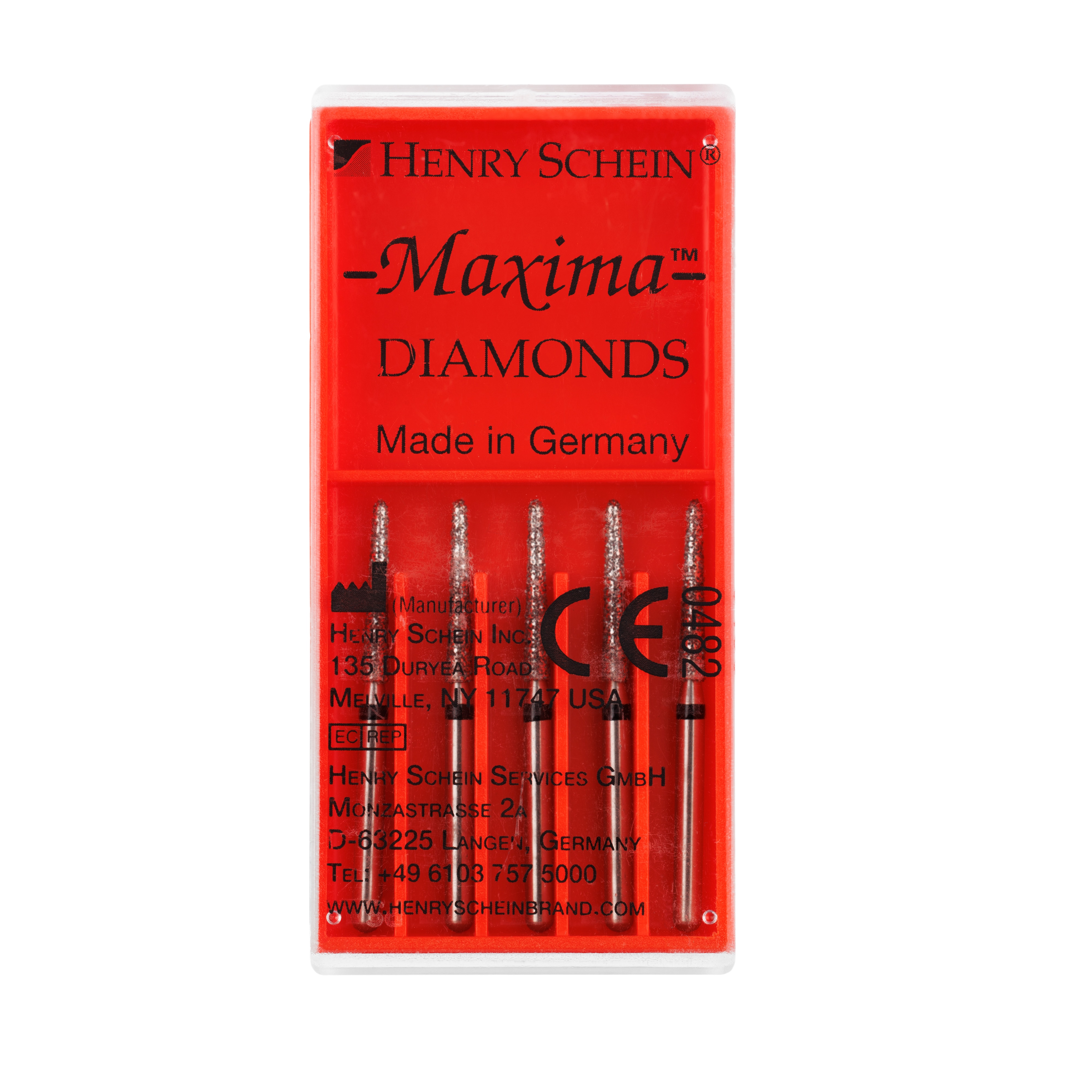 HS Bur Diamond FG Maxima 879K014 SC Curettage 5pk