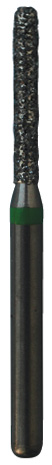 HS Bur Diamond FG Maxima 881-012 C Round End Cylinder 5pk