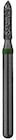 HS Bur Diamond FG Maxima 884-012 C Bevelled Cylinder 5pk