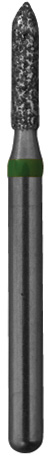 HS Bur Diamond FG Maxima 884-012 C Bevelled Cylinder 5pk