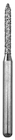 HS Bur Diamond FG Maxima 885-010 M Bevelled Cylinder 5pk