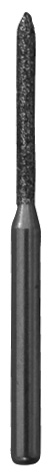 HS Bur Diamond FG Maxima 886-010 M Bevelled Cylinder 5pk