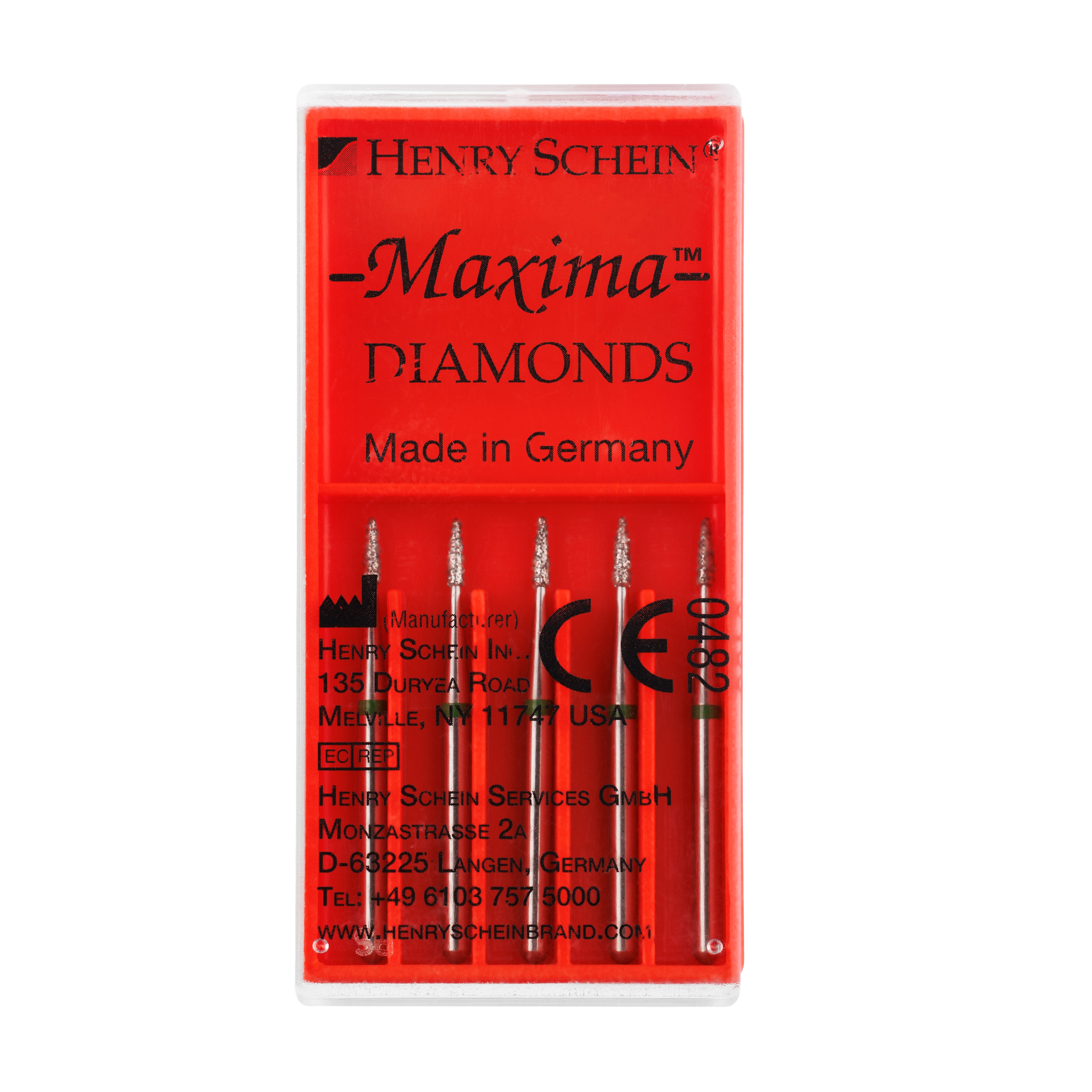 HS Bur Diamond FG Maxima 889-009 C Flame 5pk