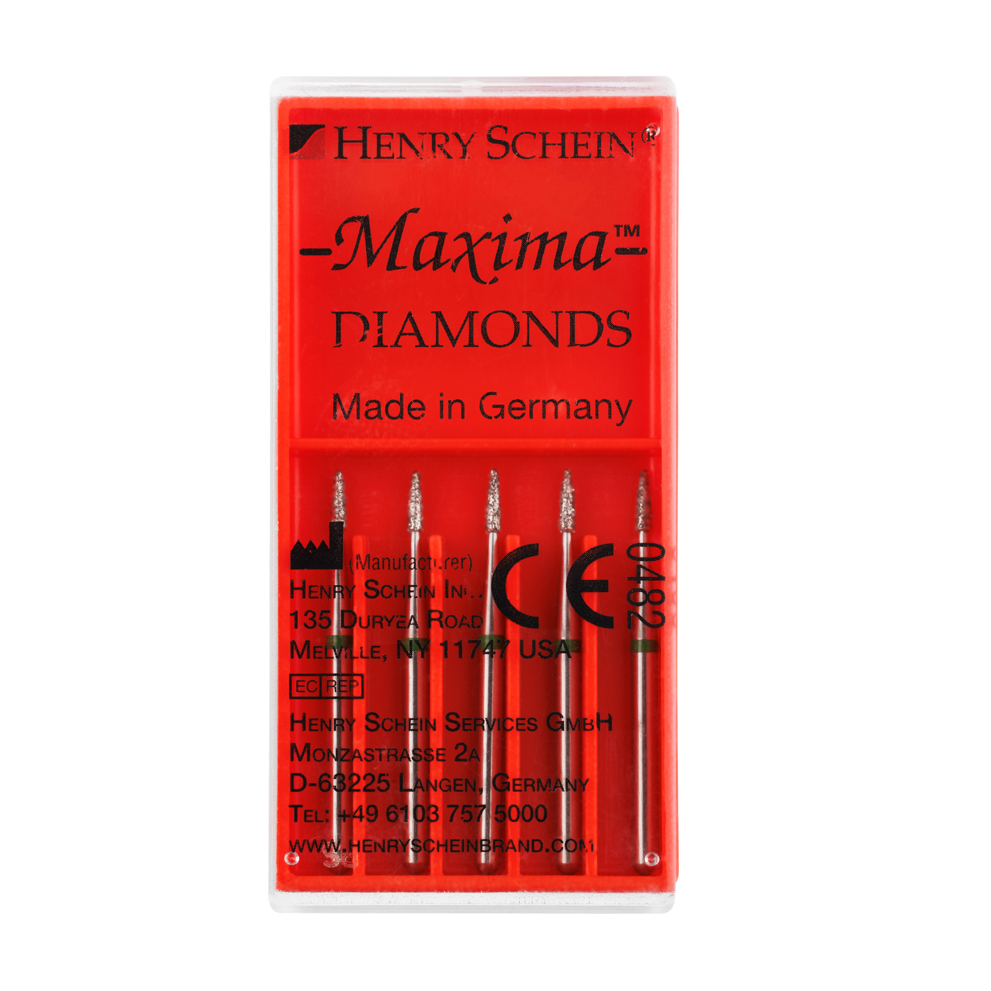 HS Bur Diamond FG Maxima 889-009 C Flame 5pk