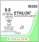 Ethilon Suture 8-0 12" Nylon Monofilament CS175-8 Black 12/Bx