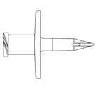 Mini-Spike Dispensing Pin Needleless Non-Vented Spike Luer Lock Connector 100/Ca