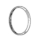 Adscope Stethoscope Diaphragm/Rim Reusable For Adscope 600-603/609/612 Ea