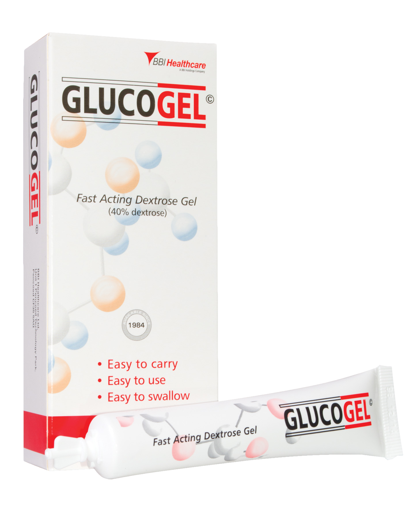 Glucogel Dextrose Gel Tubes 23g 3pk