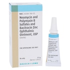 Triple Antibiotic Ophthalmic Ointment 3.5g Bottle 3.5gm Each