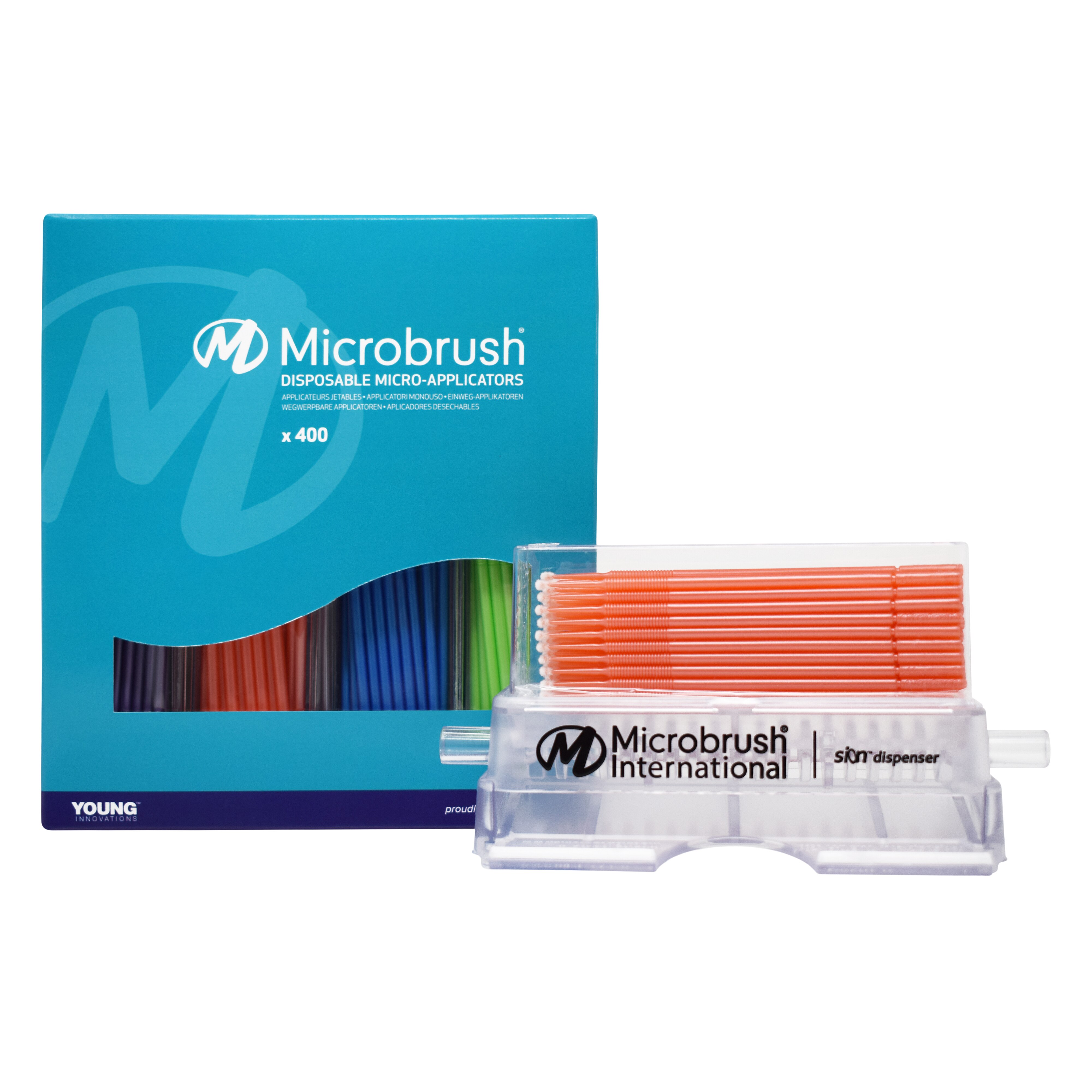 Microbrush Plus Regular Dispenser Kit 400pk