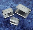 Bur Block Stainless Steel 8 Hole Silver Locking Cover Ea
