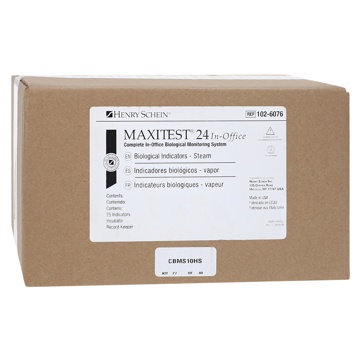 Maxitest Biological In Office Monitor Starter Kit Kit