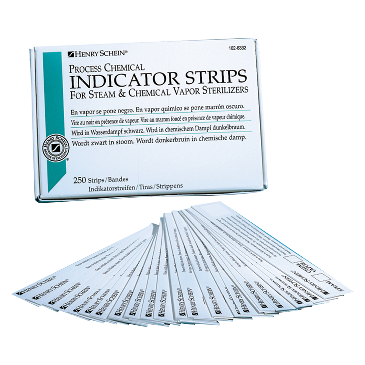 Maxitest Sterilizer Indicator Strip 250/Bx