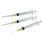 Bendable Syringe 27 Gauge Yellow With 3 cc Irrigating Needle 100/Bx
