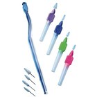 Acclean Interdental Brush System Refill Medium Cylindrical Purple 2x36/Bx