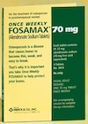 Fosamax Tablets 70mg Unit Dose 4/Package Each