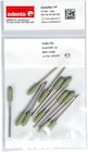 Alphaflex hoogglans polijstrubbers (groen) HP - Torpedo (0141), 12 stuks
