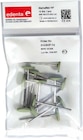 Alphaflex hoogglans polijstrubbers (groen) HP - Wiel klein (0143), 12 stuks